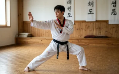 Comprendre le poomsae 7 en taekwondo